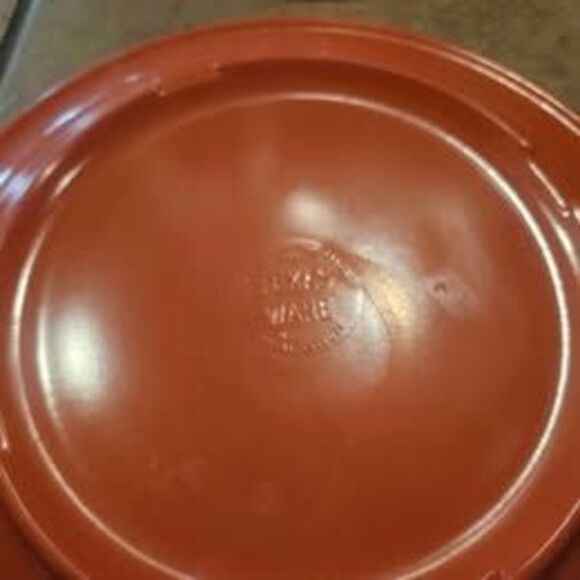 Texasware Coral Melamine 10" Dinner Plates set of 4 Dallasware - Picture 4 of 4